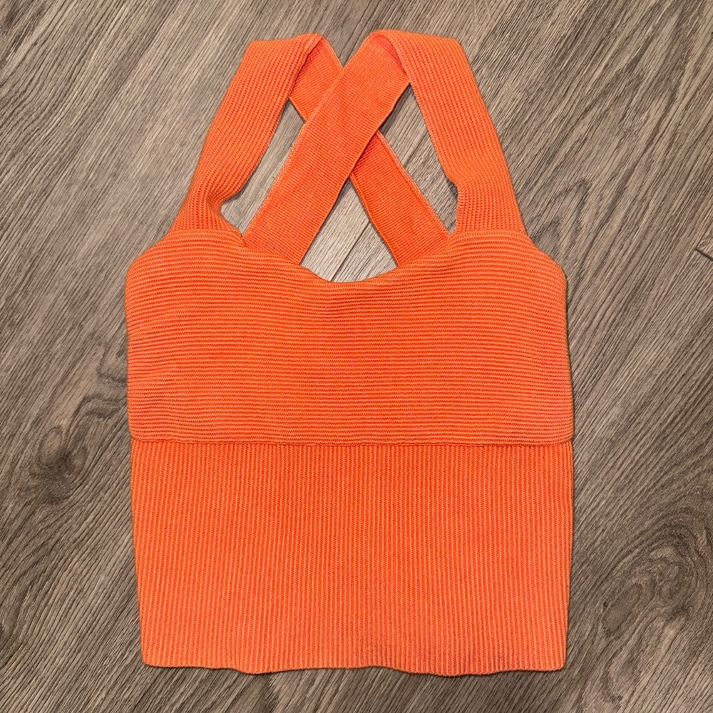 Abercrombie & Fitch Ottoman Cross-Back Tank